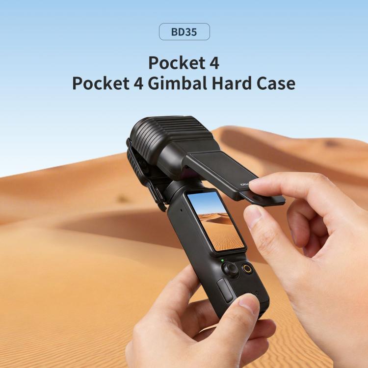 Funda protectora para gimbal aMagisn para DJI Osmo Pocket 4 (negro) — imagen 2