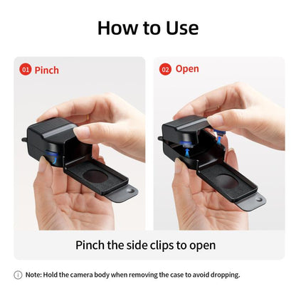 Funda protectora para gimbal aMagisn para DJI Osmo Pocket 4 (negro) — imagen 9