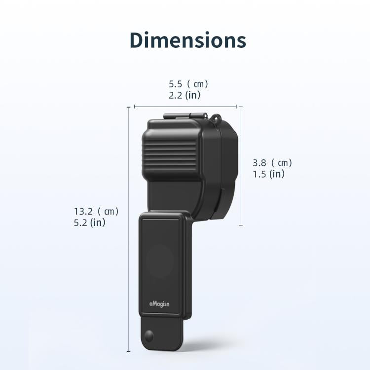 Funda protectora para gimbal aMagisn para DJI Osmo Pocket 4 (negro) — imagen 10
