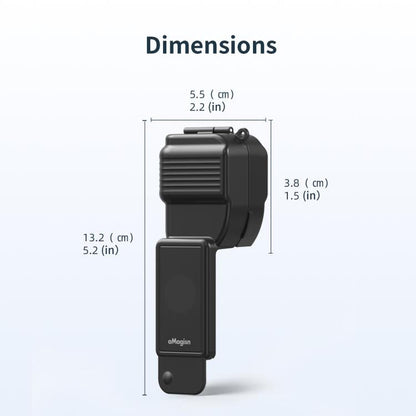 Funda protectora para gimbal aMagisn para DJI Osmo Pocket 4 (negro) — imagen 10