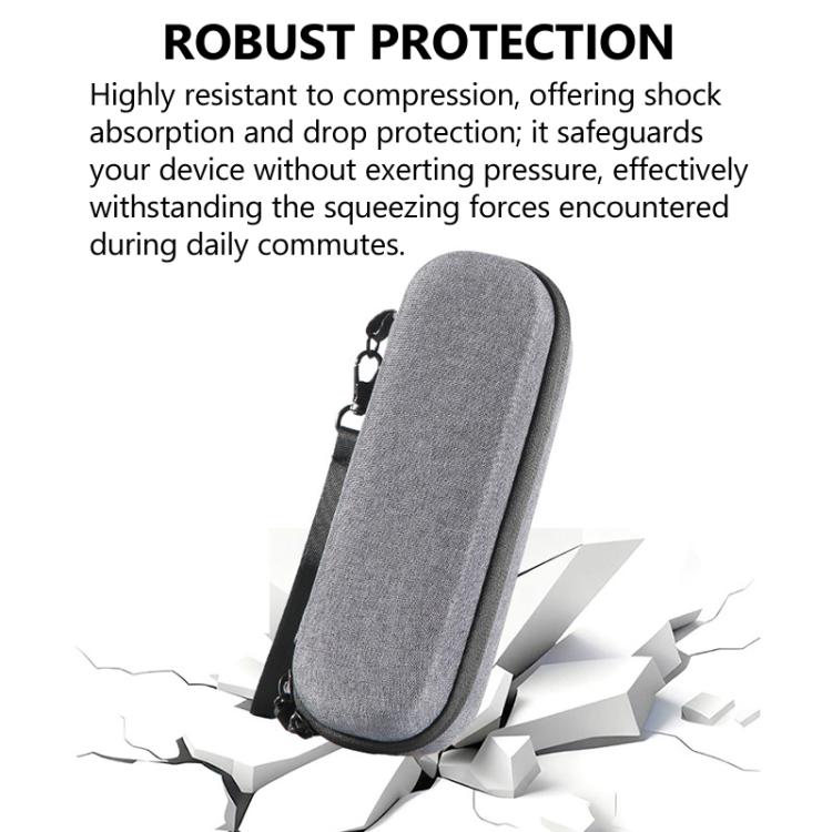 Funda protectora de viaje para DJI Osmo Pocket 4 (piel sintética negra) — imagen 5