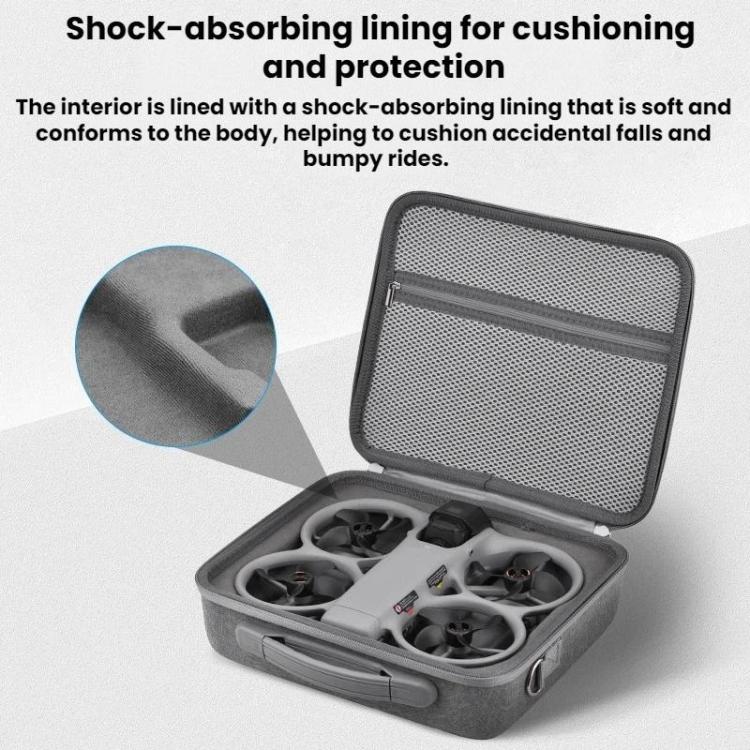 Estuche de transporte BRDRC para dron 360 para DJI Avata (gris) — imagen 8
