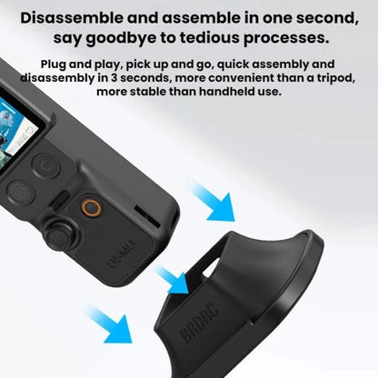 Soporte de silicona para escritorio de auto BRDRC para DJI Osmo Pocket 4 (rosa) — imagen 3