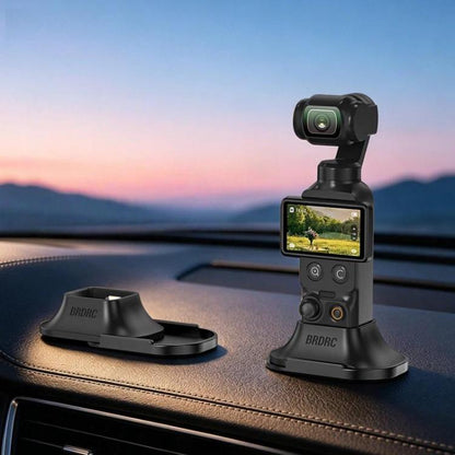 Soporte de silicona para escritorio de auto BRDRC para DJI Osmo Pocket 4 (negro) — imagen 10