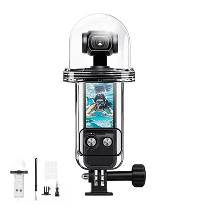Carcasa impermeable, sumergible hasta 60 m/196 pies, con vista panorámica de 540 grados, ideal para surf y snorkel para DJI…