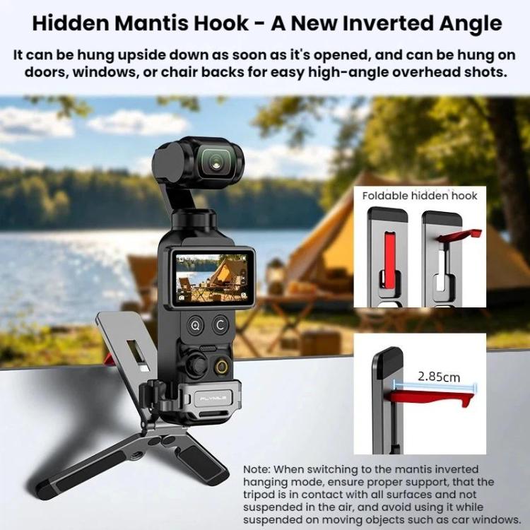 Base magnética multifuncional Flymile (aleación de aluminio) para DJI Osmo Pocket 4 — imagen 5