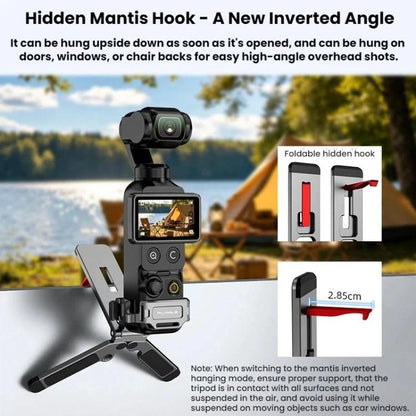 Base magnética multifuncional Flymile (aleación de aluminio) para DJI Osmo Pocket 4 — imagen 5