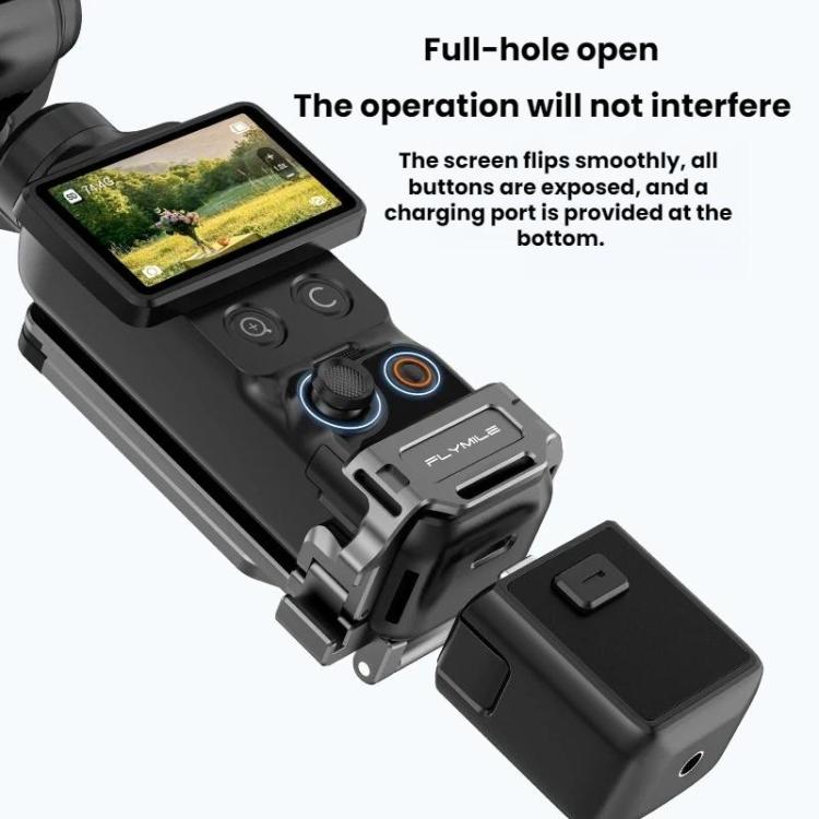 Base magnética multifuncional Flymile (aleación de aluminio) para DJI Osmo Pocket 4 — imagen 8