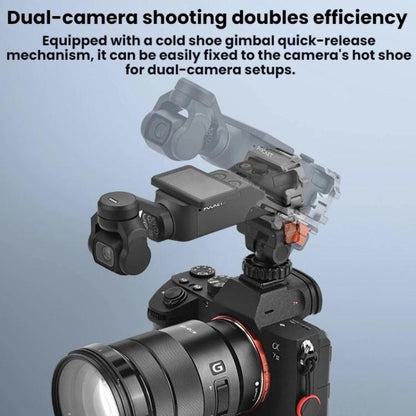 Soporte de marco de expansión de liberación rápida con interfaz de zapata fría BRDRC para DJI Osmo Pocket 4 (Titanio) — imag…
