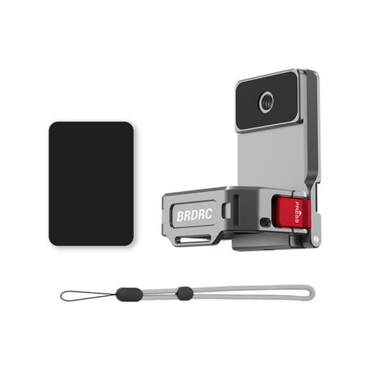 Base adaptadora magnética multifuncional BRDRC para DJI Osmo Pocket 3 (Titanio)