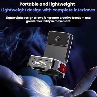 Base adaptadora magnética multifuncional BRDRC para DJI Osmo Pocket 3 (Titanio) — imagen 6
