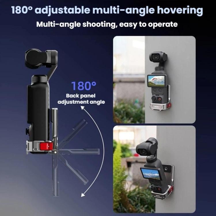 Base adaptadora magnética multifuncional BRDRC para DJI Osmo Pocket 3 (Titanio) — imagen 7