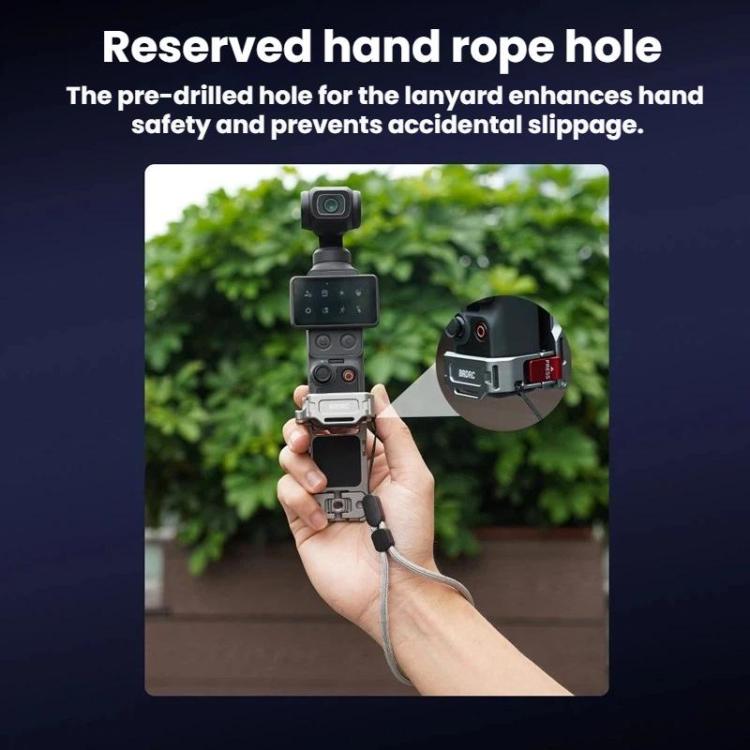 Base adaptadora magnética multifuncional BRDRC para DJI Osmo Pocket 3 (Titanio) — imagen 10
