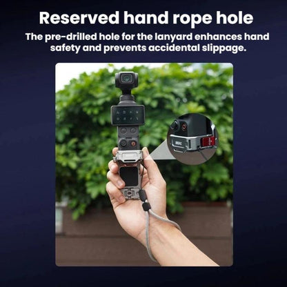 Base adaptadora magnética multifuncional BRDRC para DJI Osmo Pocket 3 (Titanio) — imagen 10
