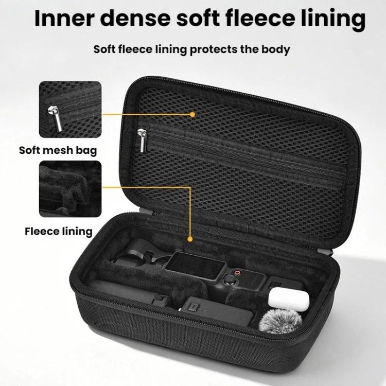 Estuche protector de almacenamiento para consola BRDRC para DJI Osmo Pocket 4 (rosa) — imagen 4