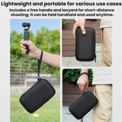 Estuche protector de almacenamiento para consola BRDRC para DJI Osmo Pocket 4 (Negro) — imagen 8
