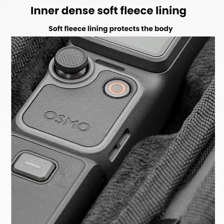 Estuche de transporte portátil BRDRC para DJI Osmo Pocket 4 (Negro) — imagen 5