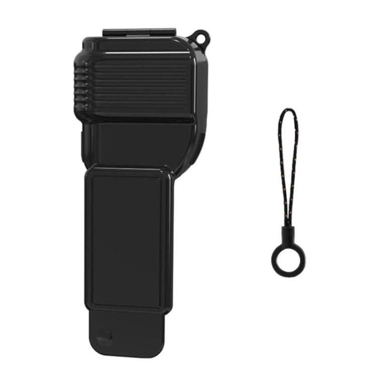 Funda protectora para gimbal BRDRC con cubierta para lente de pantalla para DJI Osmo Pocket 4 (negra)