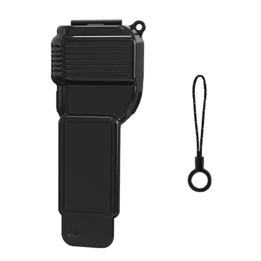 Funda protectora para gimbal BRDRC con cubierta para lente de pantalla para DJI Osmo Pocket 4 (negra)
