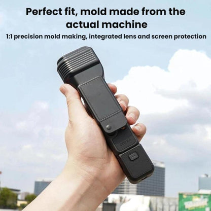 Funda protectora para gimbal BRDRC con cubierta para lente de pantalla para DJI Osmo Pocket 4 (rosa) — imagen 7