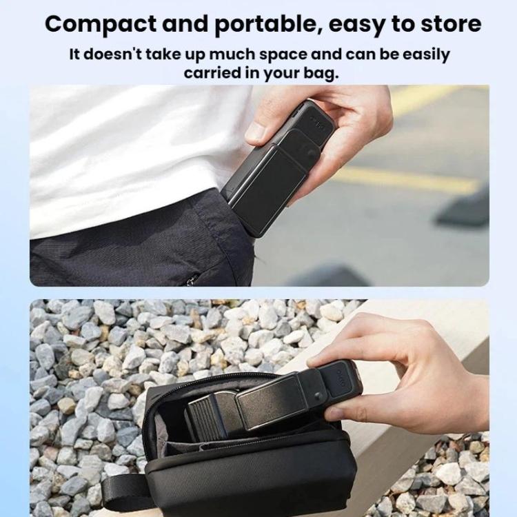 Funda protectora para gimbal BRDRC con cubierta para lente de pantalla para DJI Osmo Pocket 4 (rosa) — imagen 10