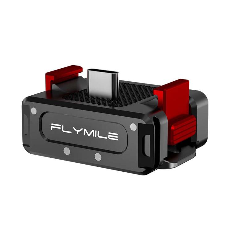 Adaptador de carga magnético de liberación rápida Flymile para DJI Osmo Pocket 4 (negro) — imagen 2