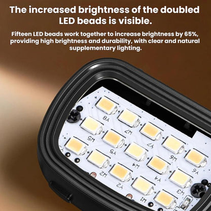 Luz de relleno magnética Flymile para cámaras / 3 para DJI Osmo Pocket 4 (negra) — imagen 7