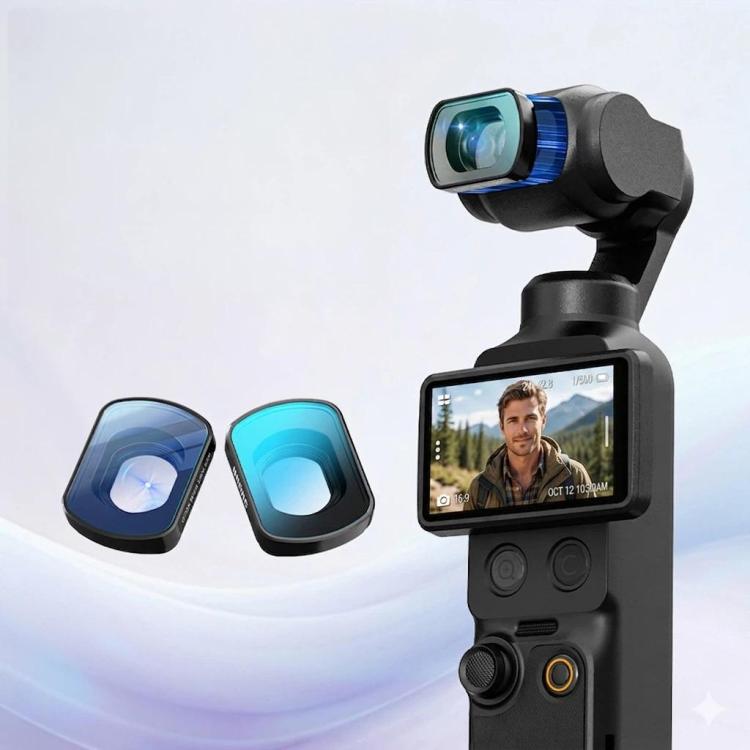 Filtro extensor BRDRC, accesorio de filtro de ampliación para DJI Osmo Pocket 3 (filtro de belleza) — imagen 2
