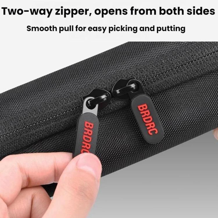 Estuche de transporte para accesorios de cámara portátil BRDRC para DJI Osmo Action 6 (Negro) — imagen 7
