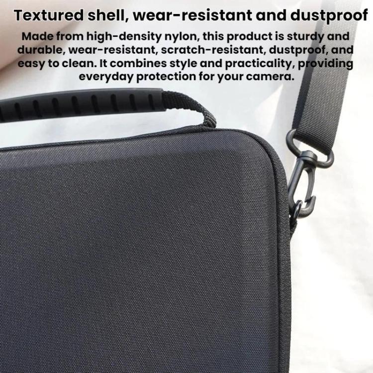 Bolsa de almacenamiento para hombro/bandolera BRDRC para DJI Osmo Action 6 (negra) — imagen 7