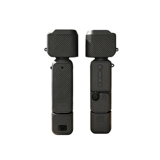 Funda de silicona 4 en 1, kit de protección integral, antiarañazos y a prueba de golpes con cordón para DJI Osmo Pocket 4 (n…