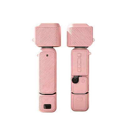Funda de silicona 4 en 1, kit de protección integral, antiarañazos y a prueba de golpes con cordón para DJI Osmo Pocket 4 (r…