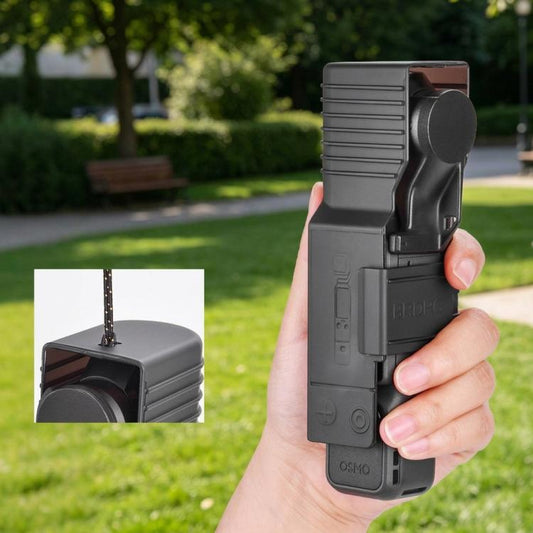 Funda protectora para lente de pantalla BRDRC para DJI Osmo Pocket 4 (negra)