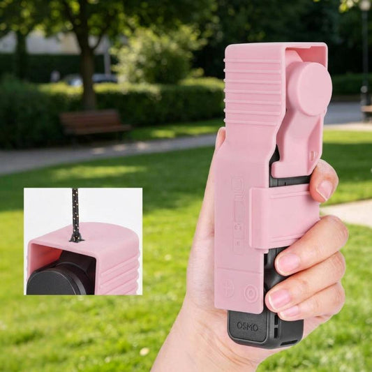 Funda protectora para lente de pantalla BRDRC para DJI Osmo Pocket 4 (rosa)