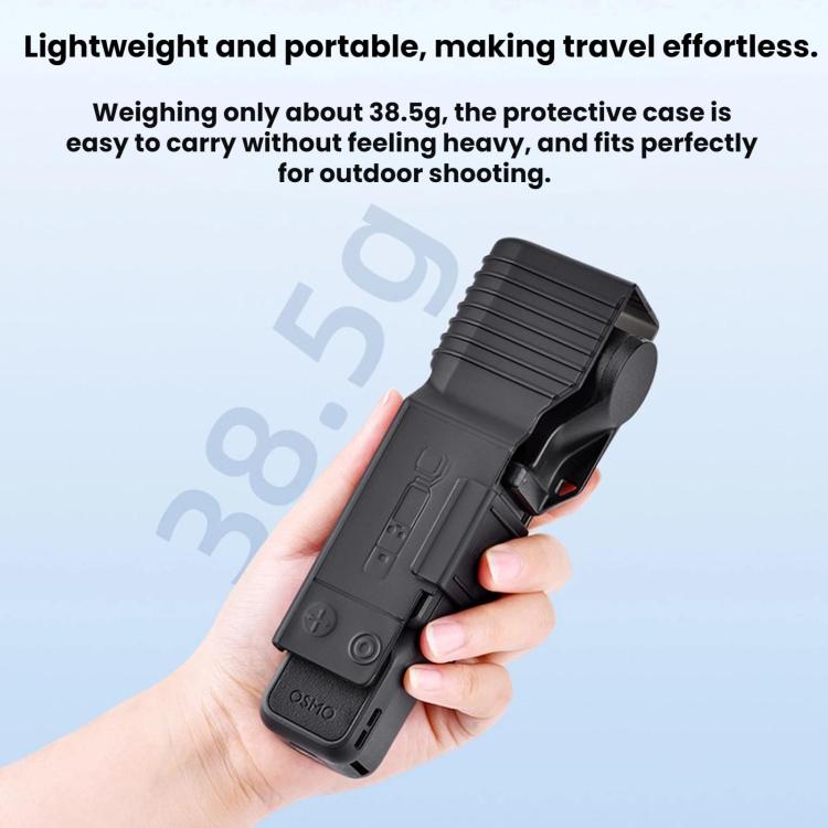 Funda protectora para lente de pantalla BRDRC para DJI Osmo Pocket 4 (negra) — imagen 5