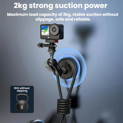 Soporte de ventosa eléctrico Flymile para cámara automotriz /3, modelo: FLY075 para DJI Osmo Pocket 4 — imagen 4