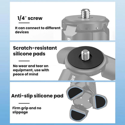Soporte magnético para trípode BRDRC para DJI Osmo Pocket 4 (negro) — imagen 4
