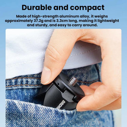 Soporte magnético para trípode BRDRC para DJI Osmo Pocket 4 (negro) — imagen 8