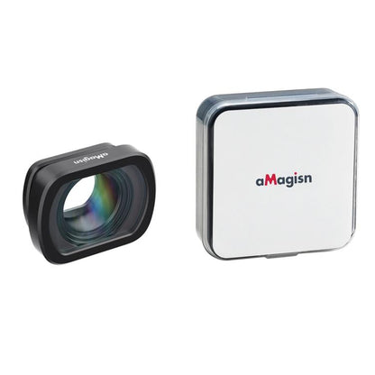 Lente macro aMagisn 10X, filtro de lente de cristal óptico magnético con marco de aleación de aluminio para DJI Osmo Pocket…