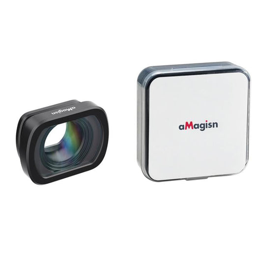 Lente macro aMagisn 10X, filtro de lente de cristal óptico magnético con marco de aleación de aluminio para DJI Osmo Pocket…