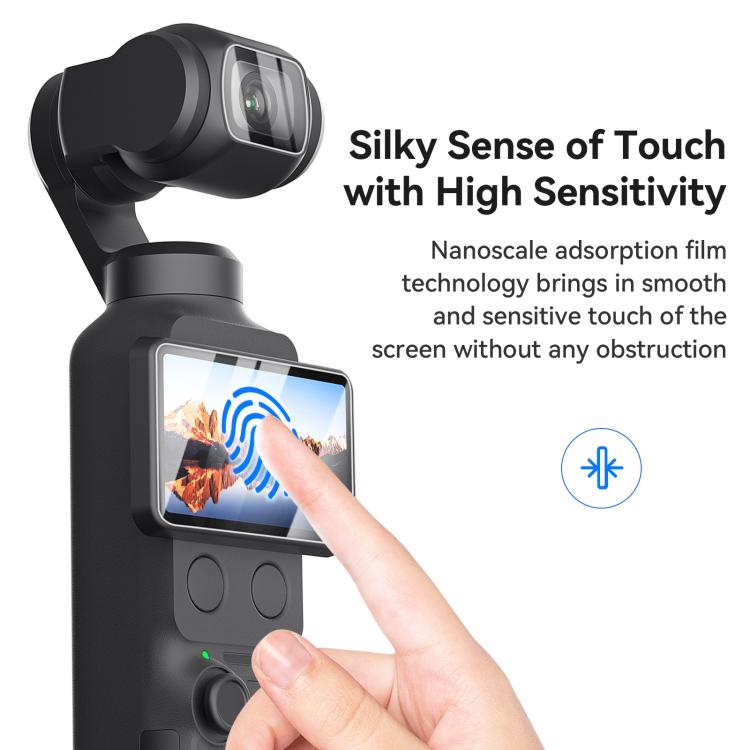 Lente Protector de pantalla aMagisn 9H de vidrio templado para y pantalla (paquete de 1+1) para DJI Osmo Pocket 4 — imagen 5