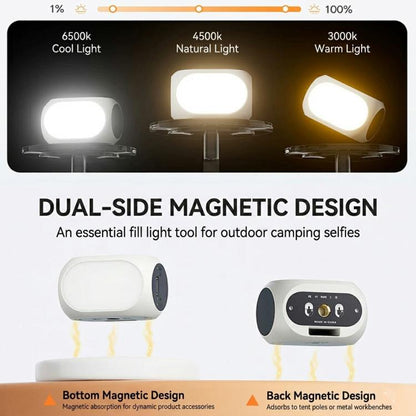 Luz de relleno magnética, 3 modos de color, portátil, recargable, para vlogs y vídeos para DJI Osmo Pocket 4 / Osmo Pocket 3…