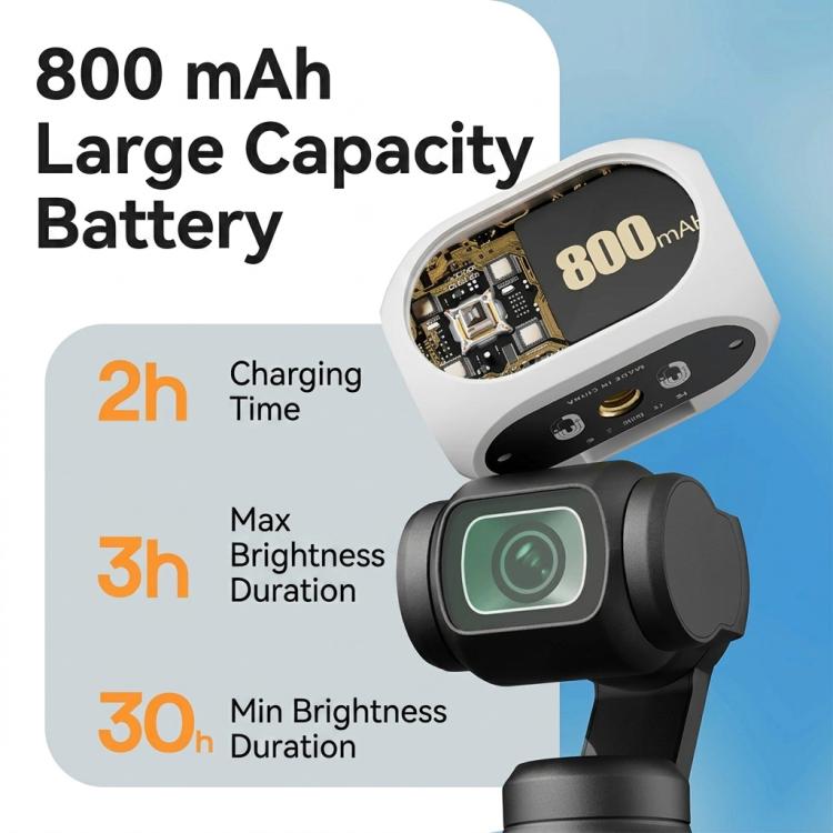 Luz de relleno magnética, 3 modos de color, portátil, recargable, para vlogs y vídeos para DJI Osmo Pocket 4 / Osmo Pocket 3…