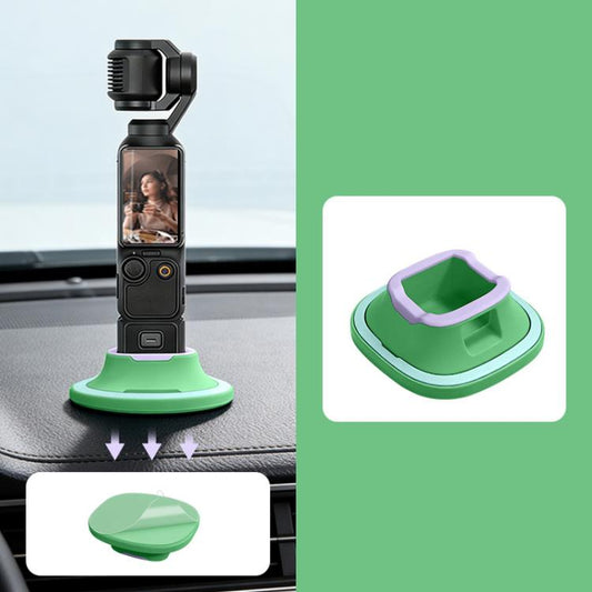 Soporte de escritorio antideslizante de silicona para DJI Osmo Pocket 4 / Osmo Pocket 3 (verde) para DJI DJI Osmo Pocket 4,…