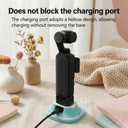 Soporte de escritorio antideslizante de silicona para DJI Osmo Pocket 4 / Osmo Pocket 3 (negro) para DJI DJI Osmo Pocket 4,……