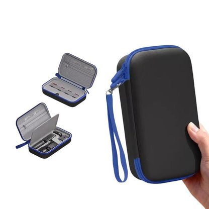 Estuche rígido de transporte de piel sintética PU, bolsa de almacenamiento portátil para viajes con divisor para DJI Osmo Po…