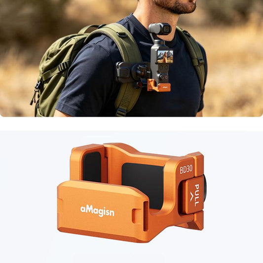 Jaula metálica multifuncional para cámara y Pocket 3, marco de expansión con soporte para zapata fría, rosca de doble punta…