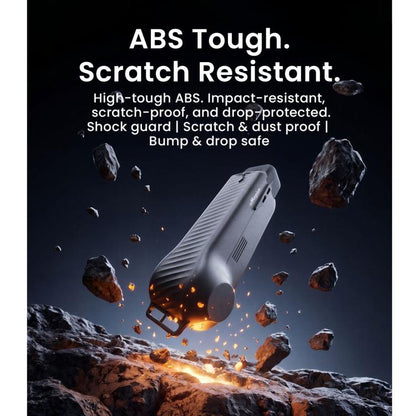 Funda protectora aMagisn de una sola pieza con tapa abatible, resistente a los impactos, de ABS rígido con almacenamiento ma…