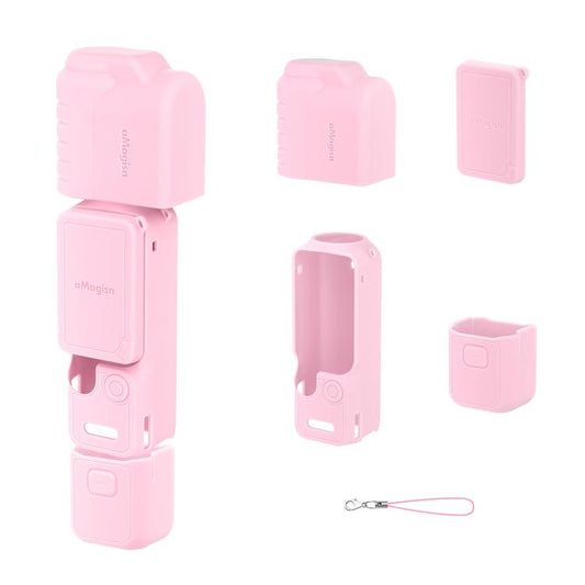Funda protectora de silicona multicolor aMagisn, funda integral con recortes de precisión y resistente a los arañazos para D…