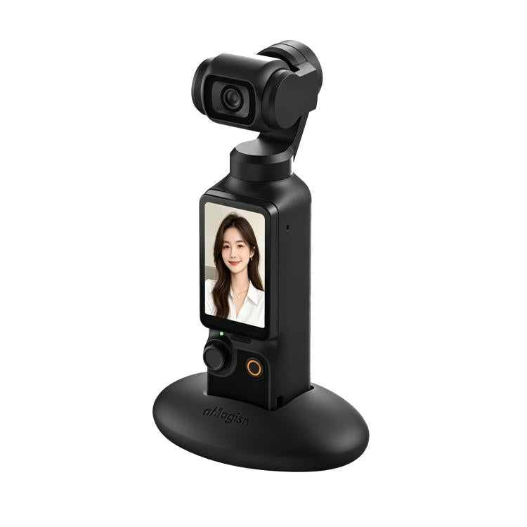 Soporte de escritorio de silicona aMagisn antideslizante para salpicadero de auto con adhesivo (negro) para DJI Osmo Pocket…